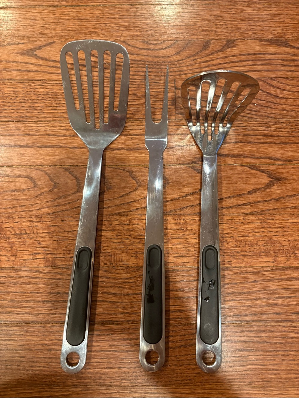 BergHOFF Cookware Set of 3 Stainless Steel Utensil Set Preowned Good Condition